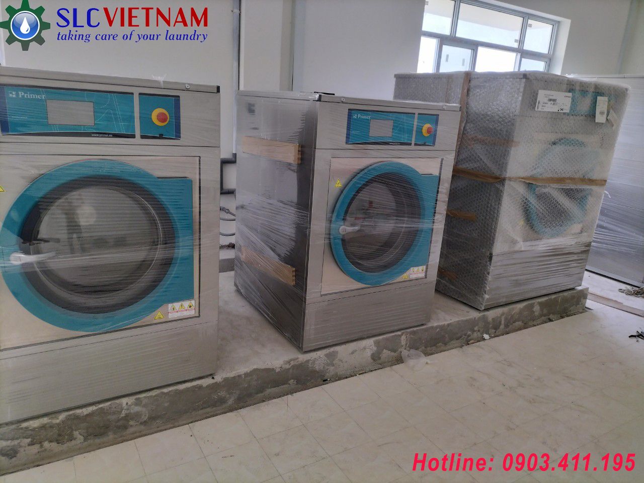 Cung cấp lắp đặt thiết bị giặt là cho Bệnh viện Đa khoa Trà Vinh